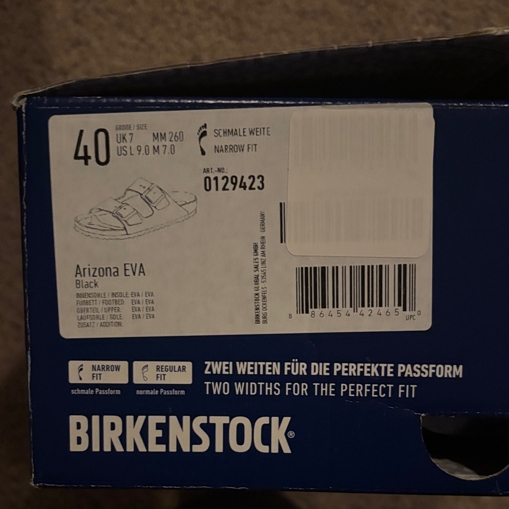 Birkenstock Arizona EVA Sandals - Classic Black